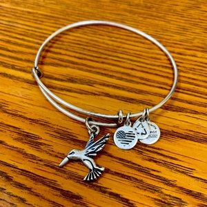Hummingbird alex and ani bracelet